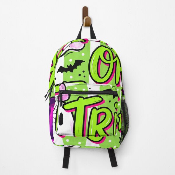 Item preview, Neon Halloween Lettering with Ghost and Cauldron designed and sold by hoganpineda.