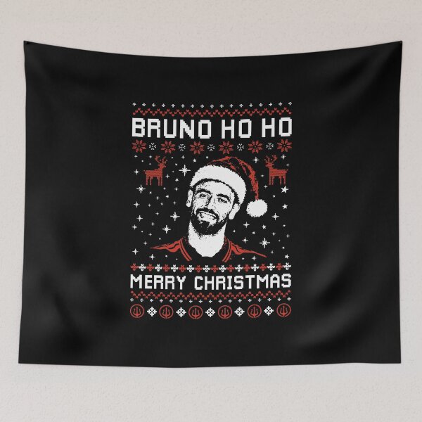 Item preview, Bruno Fernandes HO HO Merry Christmas designed and sold by abihooper.