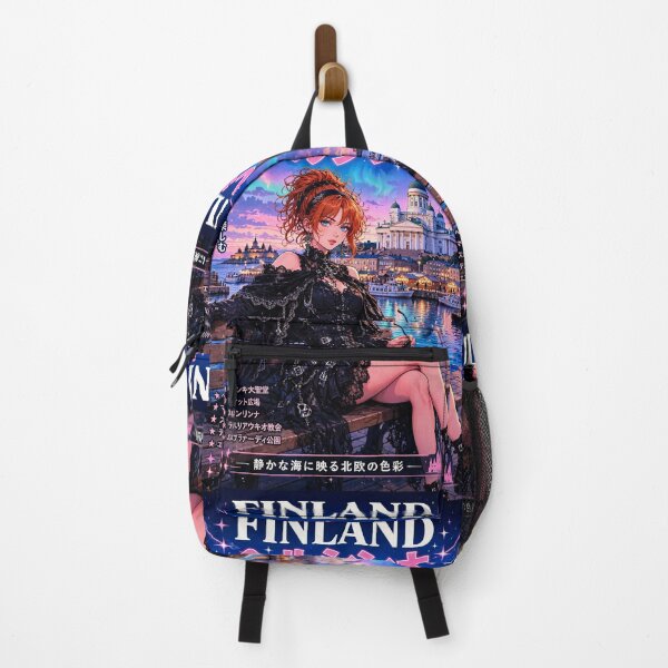 Item preview, Helsinki, Finland — The Red-Haired Witch of the Northern Lights designed and sold by DibujandoPorfa.
