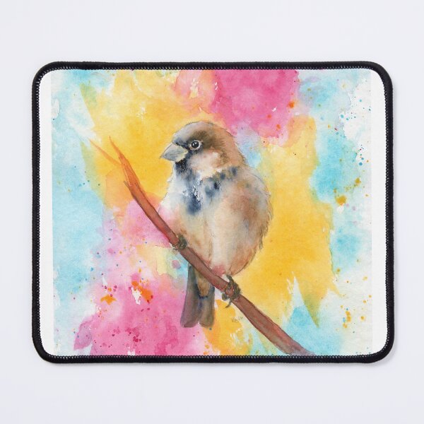 Item preview, Friendly sparrows on a branch, part three designed and sold by KarenKaspar.