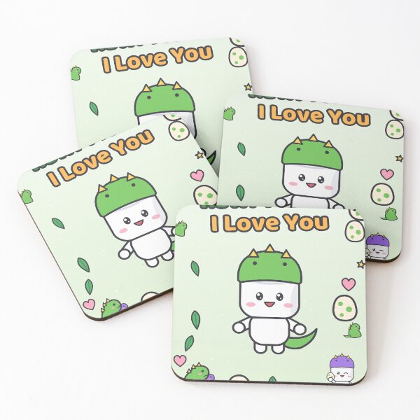 Item preview, Rawr Means I Love You - Cute Dinosaur Costume Marshmallow Pip designed and sold by BiMood.