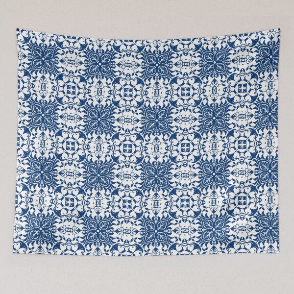 Item preview, Blue Delft tile ornament designed and sold by NZfun.