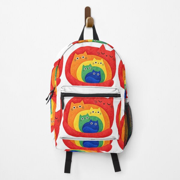 Item preview, Rainbow Cats Family Cute Colorful Cat Lover designed and sold by DesignArtist.ia.