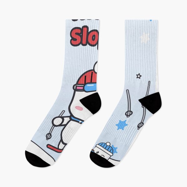 Item preview, Hit the Slopes - Cute Skiing Marshmallow Pip in Goggles and Beanie designed and sold by BiMood.