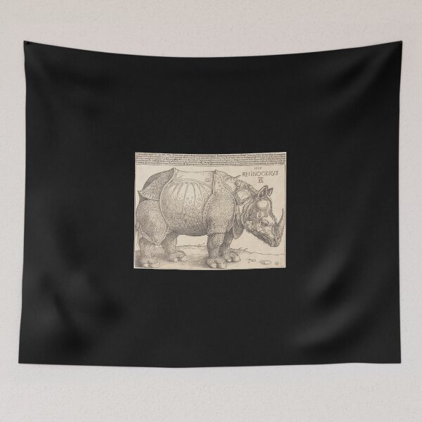 Item preview, Dürer's Rhinoceros designed and sold by ArtHistorical.