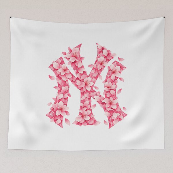 Item preview, Pink Floral NY Monogram Cherry Blossom Graphic designed and sold by DesignArtist.ia.