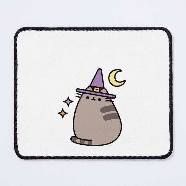Item preview, Cute Pusheen Witch Cat Halloween designed and sold by sfinawood.