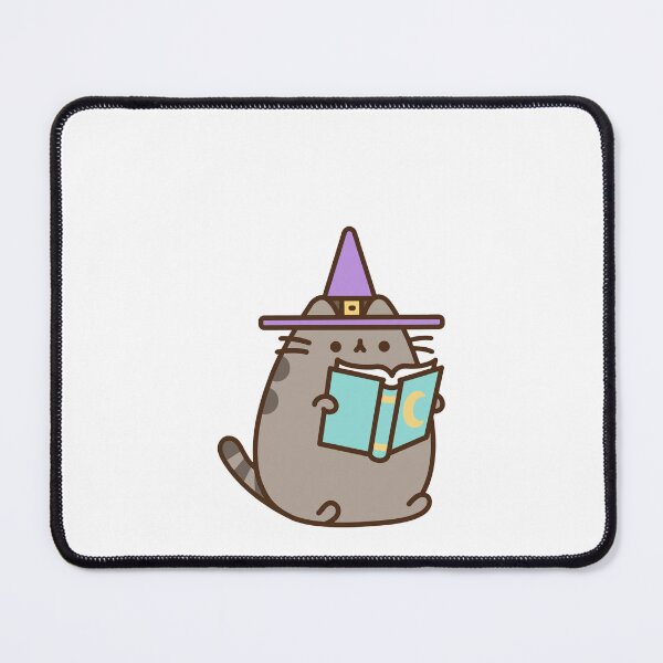 Item preview, Cute Pusheen Witch Cat Halloween designed and sold by sfinawood.