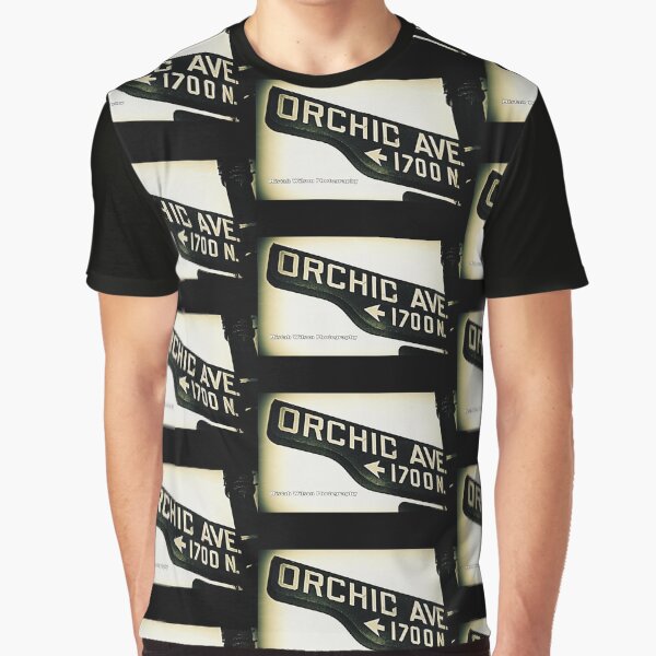 Orchid Avenue1 Hollywood CA by Mistah Wilson Photography Graphic T-Shirt