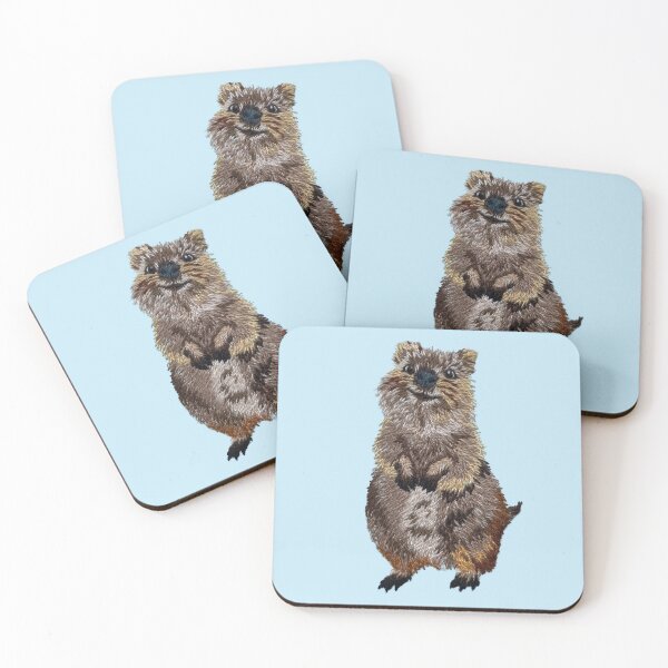 Item preview, Quokka hand embroidery designed and sold by Alsa.handembroidery.