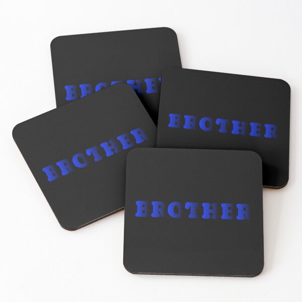 Item preview, BROTHER Blue Bold Typography Design designed and sold by Detroja Typography.