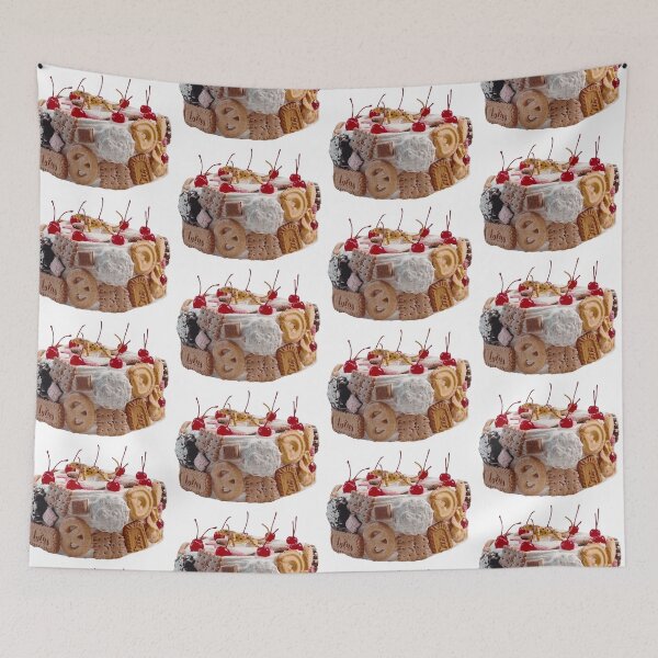 Item preview, Cookie Cake with Leopard and Cherries designed and sold by WigOutlet.
