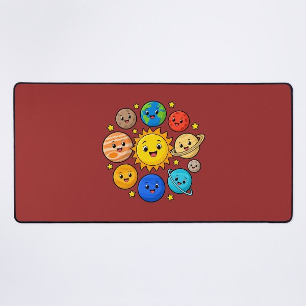 Item preview, Cute Solar System Planets Kids Space designed and sold by Alaa-love-art.