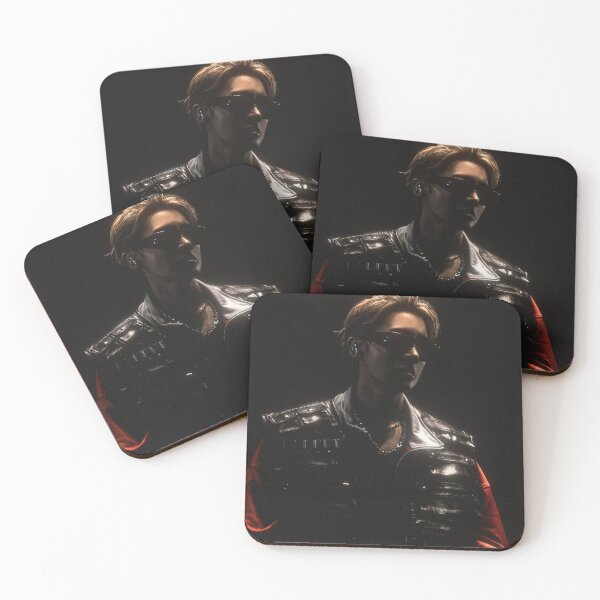 Item preview, J-Hope Dark Cinematic Portrait – K-Pop Aesthetic designed and sold by MdeMaria04.