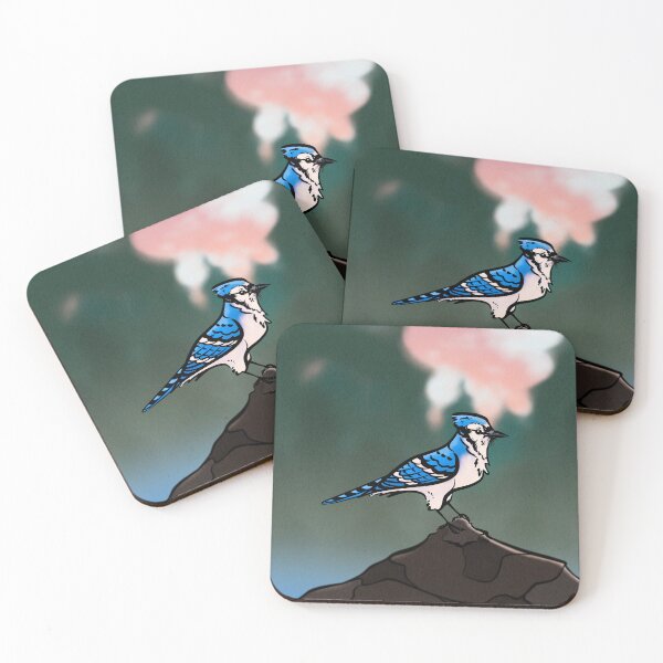 Item preview, Backyard Blue Jay designed and sold by jastinamor.