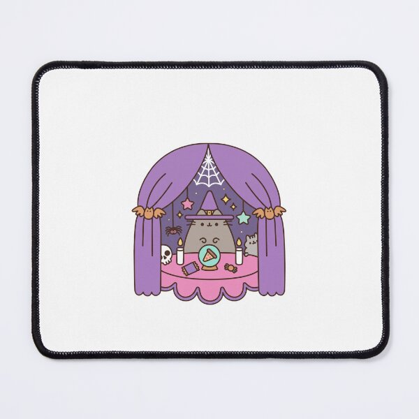 Item preview,  Cute Pusheen Witch Cat Halloween designed and sold by sfinawood.