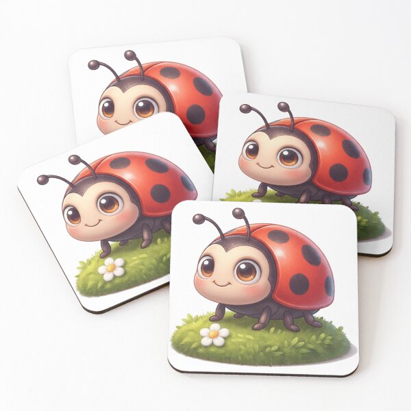 Item preview, Cute Little Ladybug on Grass designed and sold by Thanat Studio.