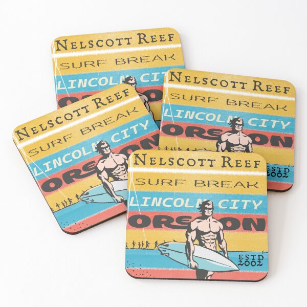 Item preview, Nelscott Reef Oregon Surf Spot  designed and sold by tomsantala.