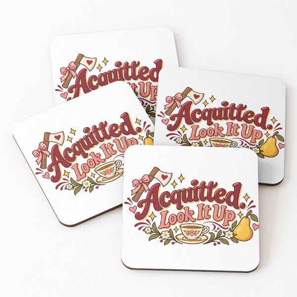 Item preview, Acquitted. Look It Up - Lizzie Borden Funny True Crime Quote designed and sold by naatala.