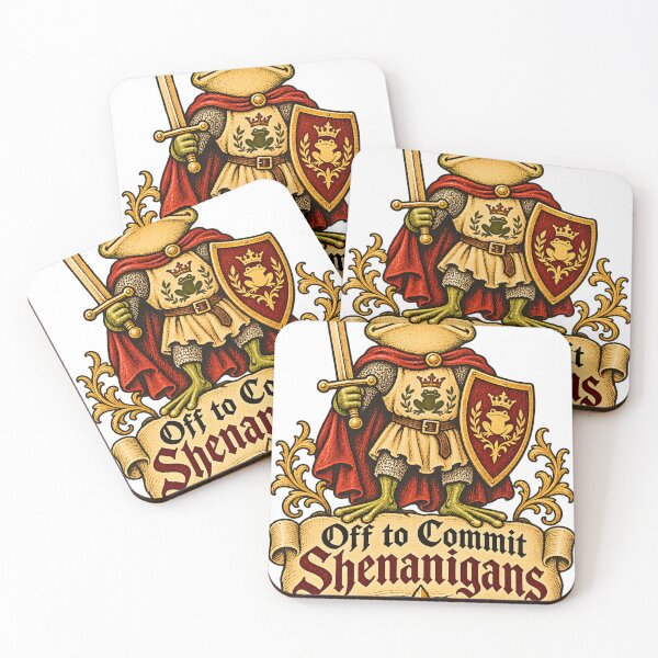 Item preview, Off to Commit Shenanigans Frog designed and sold by TOMSZE.