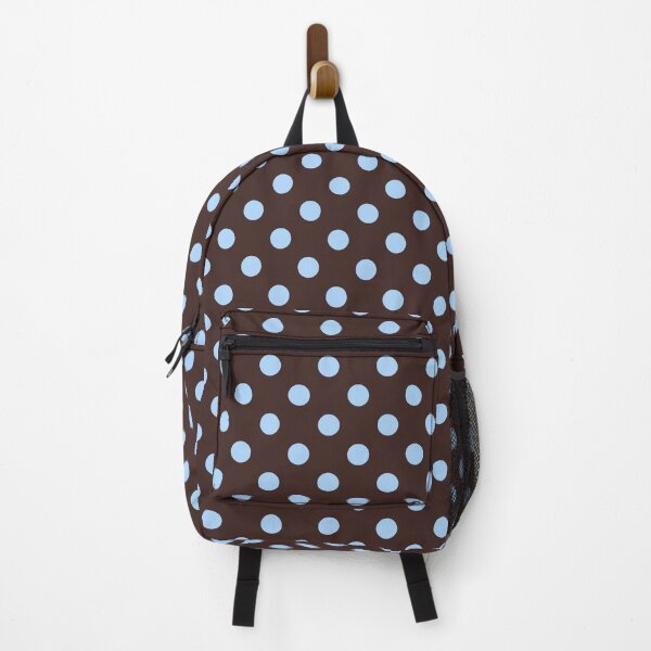 Item preview, Sky Blue and Brown Polka Dots Pattern designed and sold by The Innocent Ghost Project.