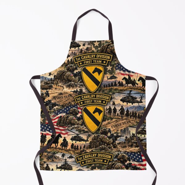 Item preview, 1st Cavalry Division First Team Cavalry Heritage designed and sold by Military Insignia Products.