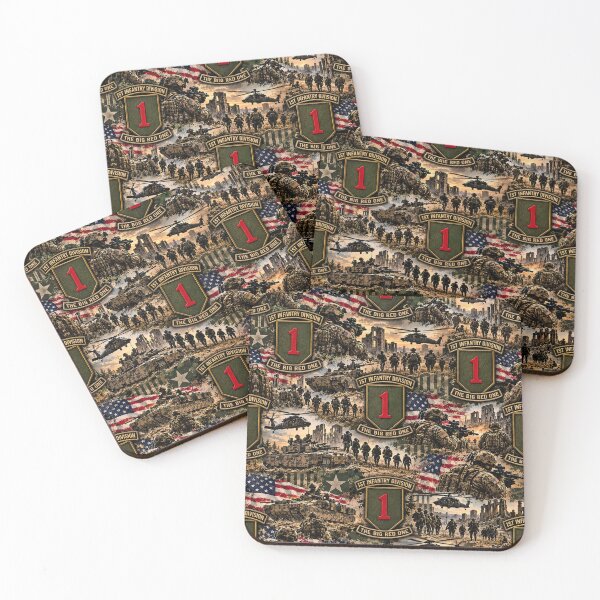 Item preview, 1st Infantry Division - The Big Red One Military designed and sold by Military Insignia Products.