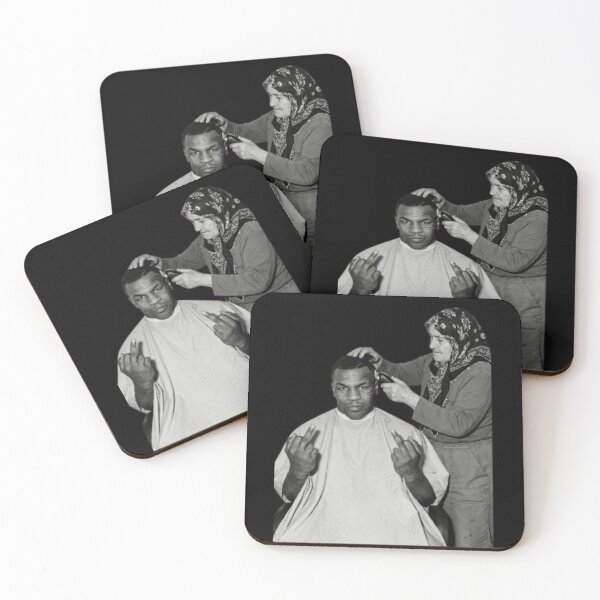 Item preview, Barbershop Moment with Bold Hand Gesture designed and sold by InkLabStore.