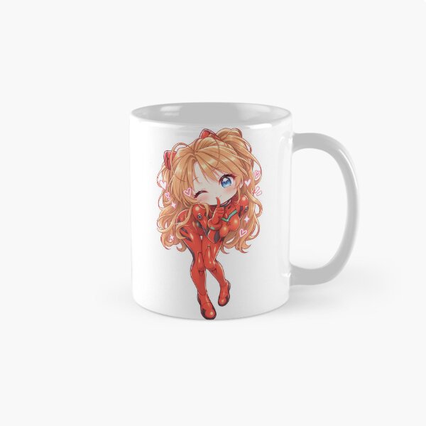 Item preview, Asuka Langley Soryu Chibi Anime Girl – Evangelion Fan Art designed and sold by mumeaw.