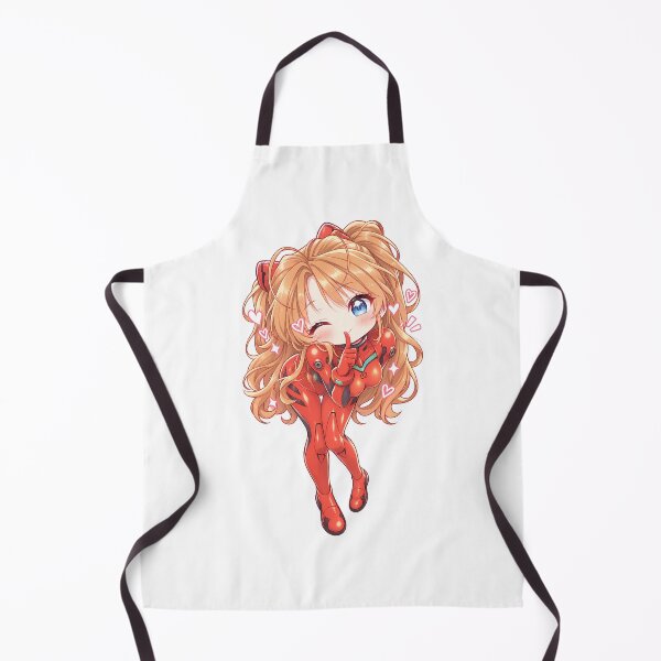 Item preview, Asuka Langley Soryu Chibi Anime Girl – Evangelion Fan Art designed and sold by mumeaw.