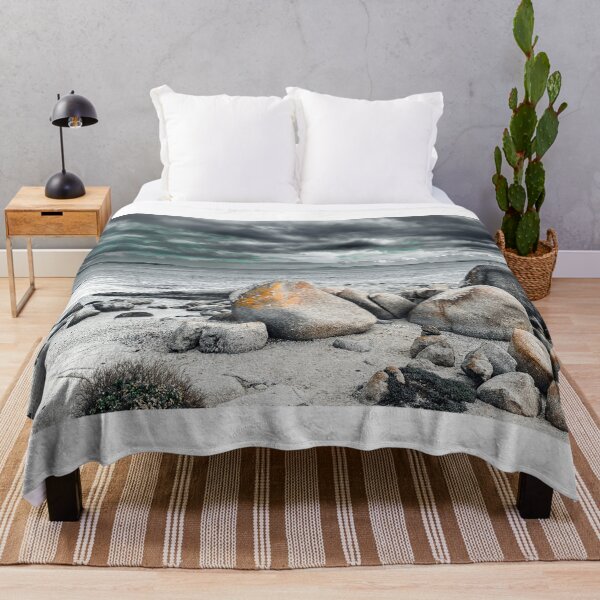 Item preview, Dramatic Storms rolling onto the Rocky Coastline designed and sold by Coastal Wearable Art & Home Decor.