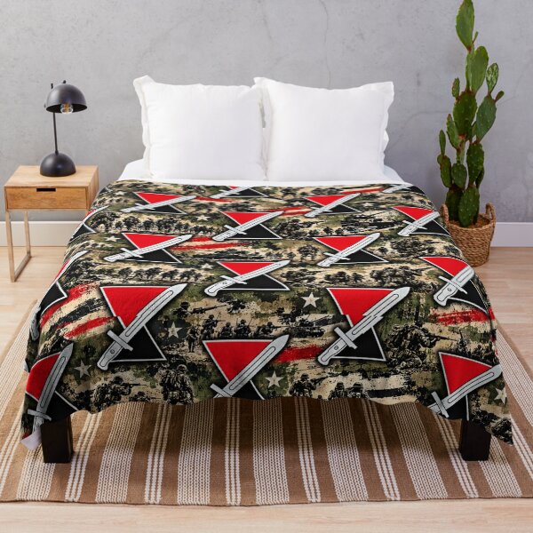 Item preview, 7th Infantry Division Grunge Military Camouflage Pattern designed and sold by Military Insignia Products.