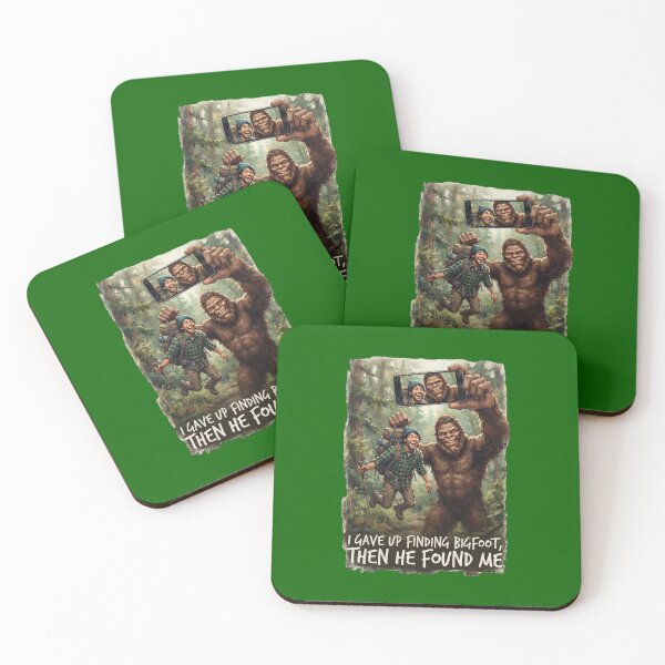 Item preview, Funny Bigfoot Selfie Hiker - I Gave Up Finding Bigfoot Then He Found Me designed and sold by FrozenFits.