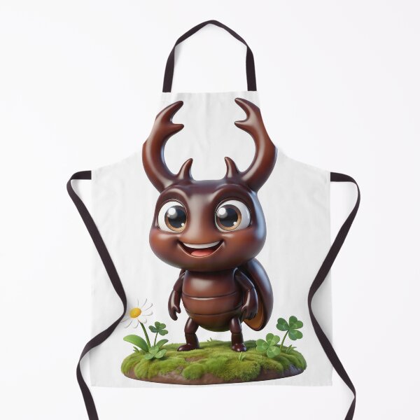 Item preview, Cute Stag Beetle with Big Mandibles designed and sold by Thanat Studio.