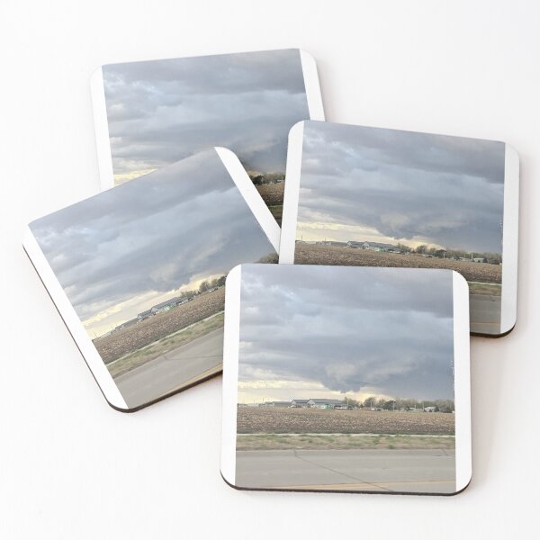 Item preview, Wall Cloud Over the Farm designed and sold by FlyoverCountry.