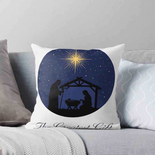 Item preview, The Greatest Gift Shirt — Christian Nativity Christmas Tee designed and sold by unthinkabletees.