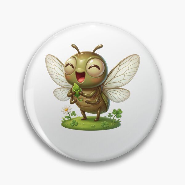 Item preview, Cute Singing Cicada Summer Song designed and sold by Thanat Studio.