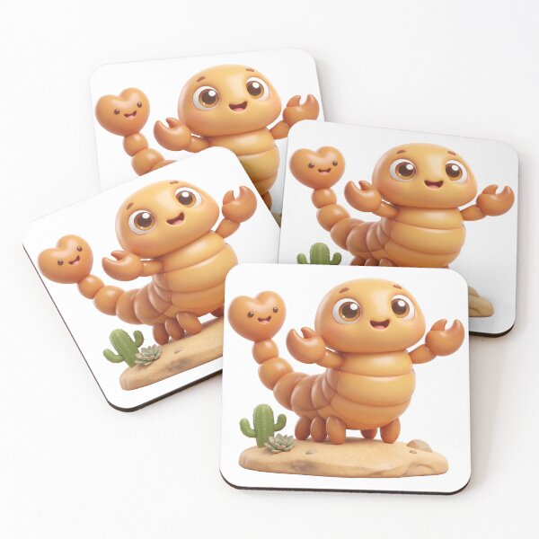Item preview, Cute Scorpion with a Heart Tail designed and sold by Thanat Studio.