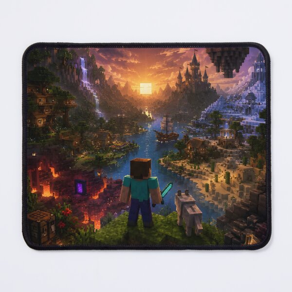Item preview, Minecraft - Pixel Sandbox Unofficial Fan Art designed and sold by NikoVerse Studio.