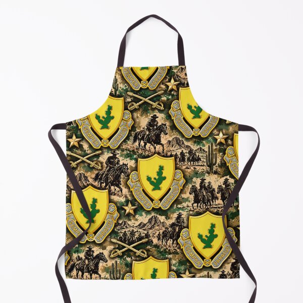 Item preview, 12th Cavalry Regiment Semper Paratus Cavalry Camouflage Pattern designed and sold by Military Insignia Products.