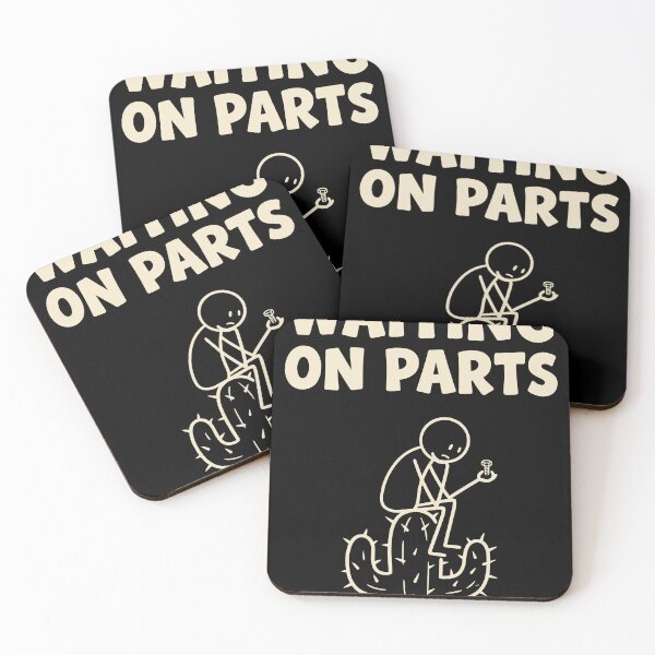 Item preview, Waiting on Parts - Cactus Mechanic Cartoon designed and sold by mareix.