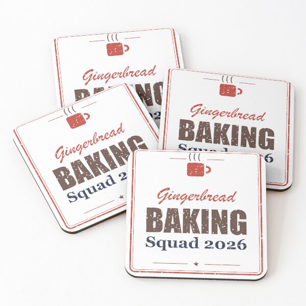 Item preview, Gingerbread Baking Squad 2026 designed and sold by SpruchwerkShop.