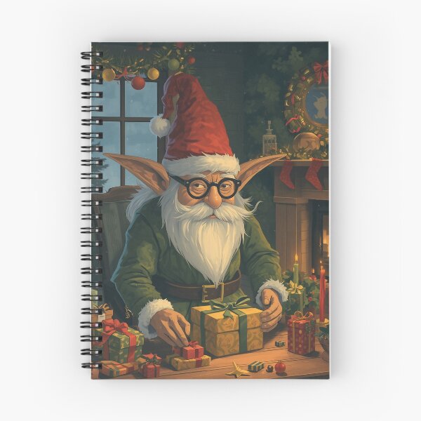 Item preview, The Christmas elf in his workshop | The magic of the gift workshop designed and sold by PicParadiz.