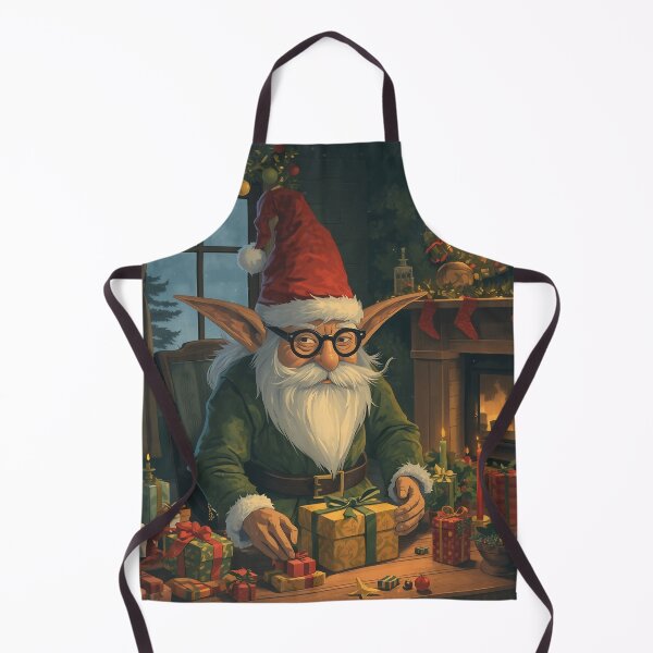 Item preview, The Christmas elf in his workshop | The magic of the gift workshop designed and sold by PicParadiz.