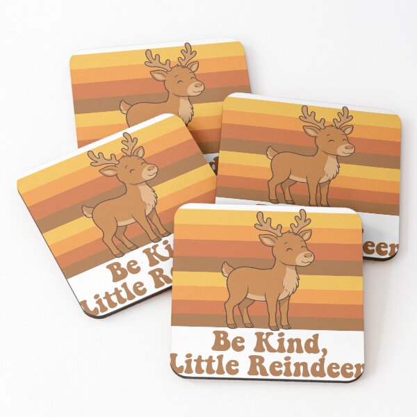 Item preview, Be Kind Little Reindeer Shirt — Retro 70s Christmas Tee designed and sold by unthinkabletees.