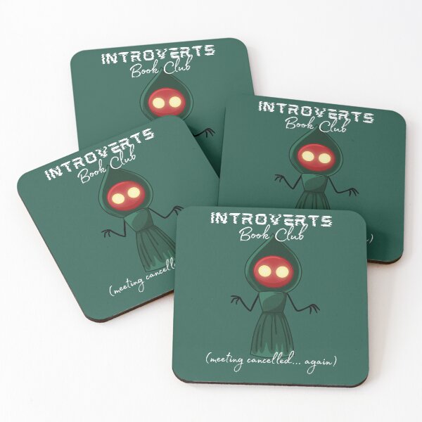 Item preview, Introvert Book Club Flatwoods Monster Cryptid designed and sold by serafineaandd.