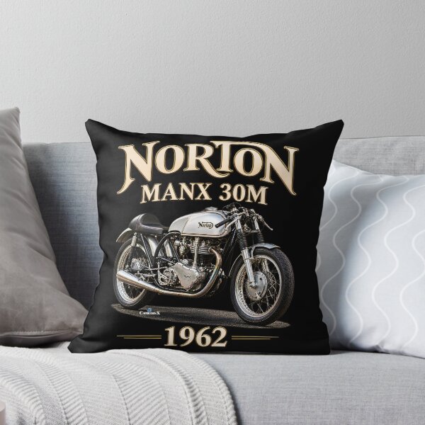 Item preview, 1962 Norton Manx 30M Racer designed and sold by EvergreenPark - Tee Studio.