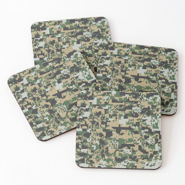 Item preview, Military Tactical Camouflage Seamless Pattern 03 designed and sold by The Design Asset Station.