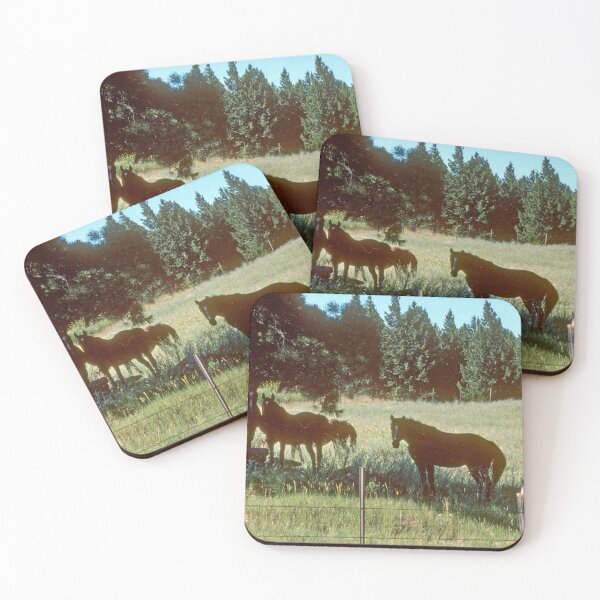 Item preview, Horses find Shade Under a Tree, Austin, Montana, 1999 designed and sold by AMacGPhilly.