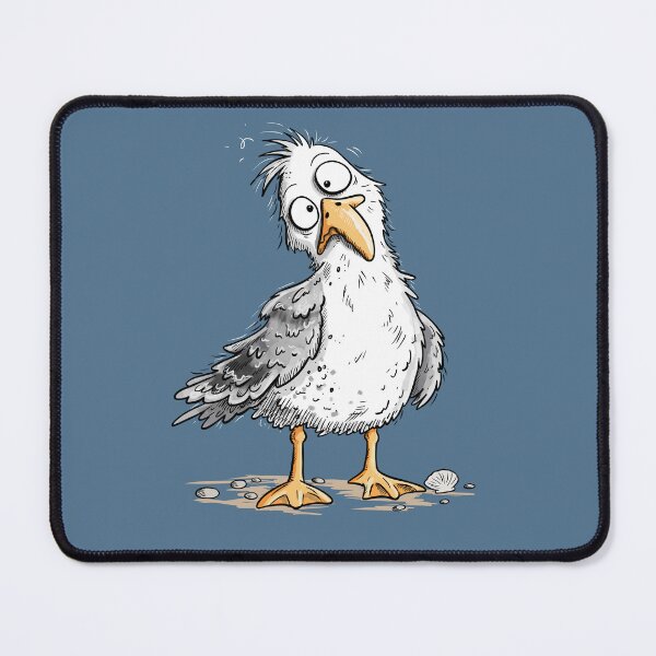 Item preview, Funny Seagull – Goofy Seabird Cartoon designed and sold by modartis.